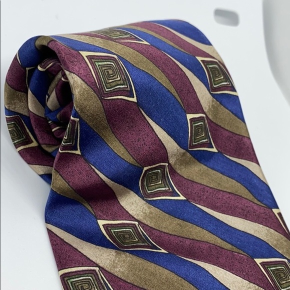 Crossbow vintage tie 80s throwback 100% silk - Picture 4 of 5